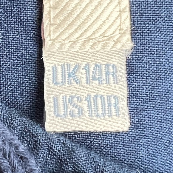 Boden Navy Sleeveless Cotton Dress 10 - Picture 5 of 6